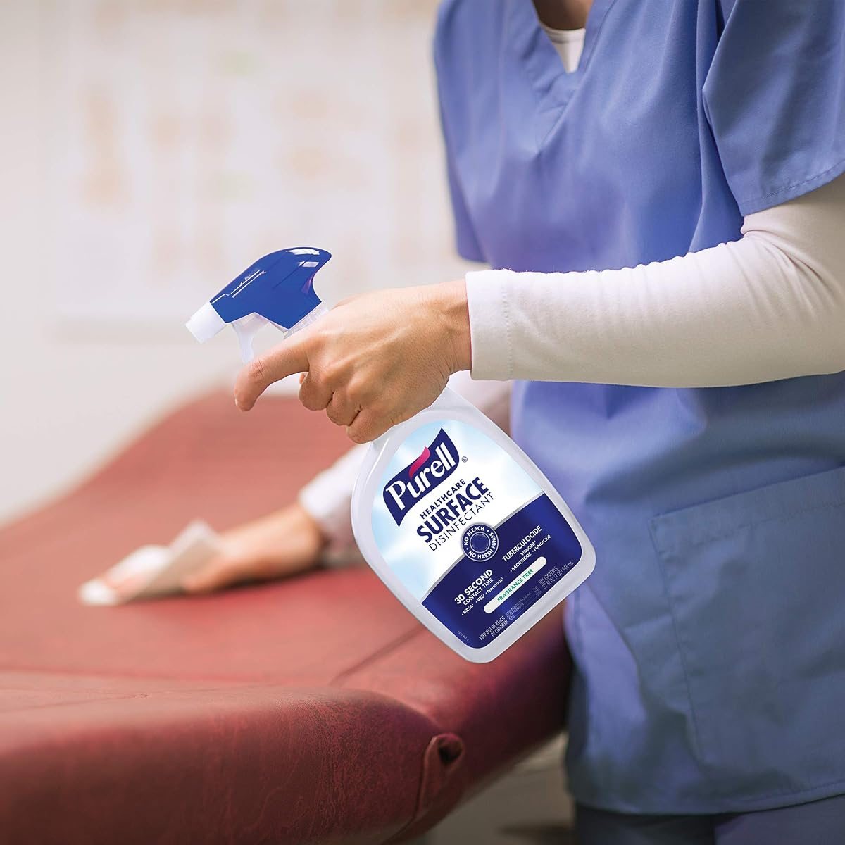 PURELL Healthcare Surface Disinfectant Spray Bottle 6ct x 32fl oz, view 3