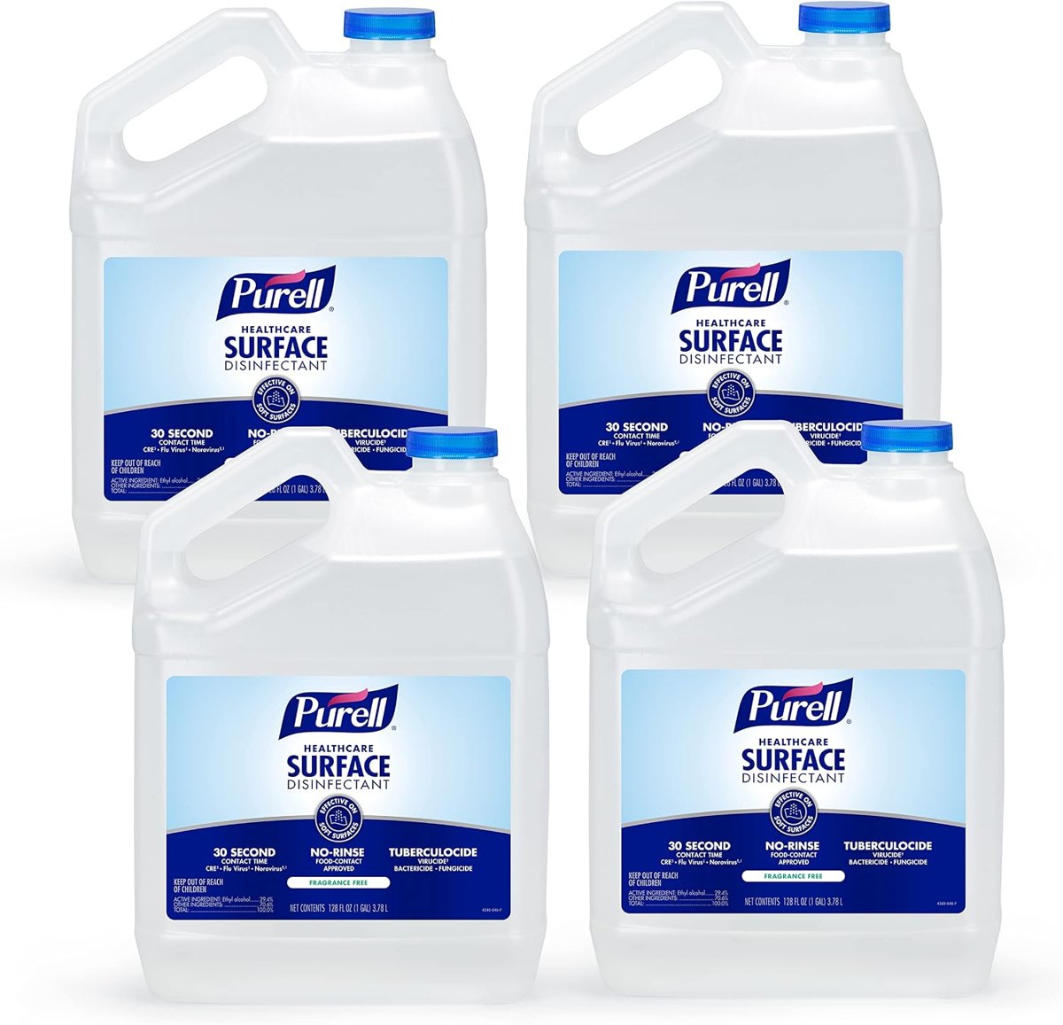 PURELL Healthcare Surface Disinfectant Spray Refill, 4ct x 1 Gal