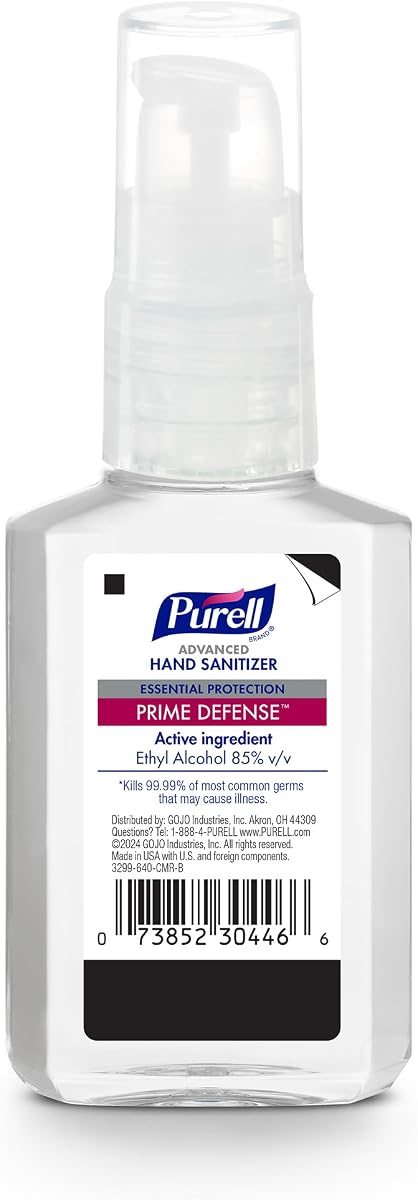 PURELL Prime Defense Hand Sanitizer Travel Size 6ct x 2 fl oz, view 2