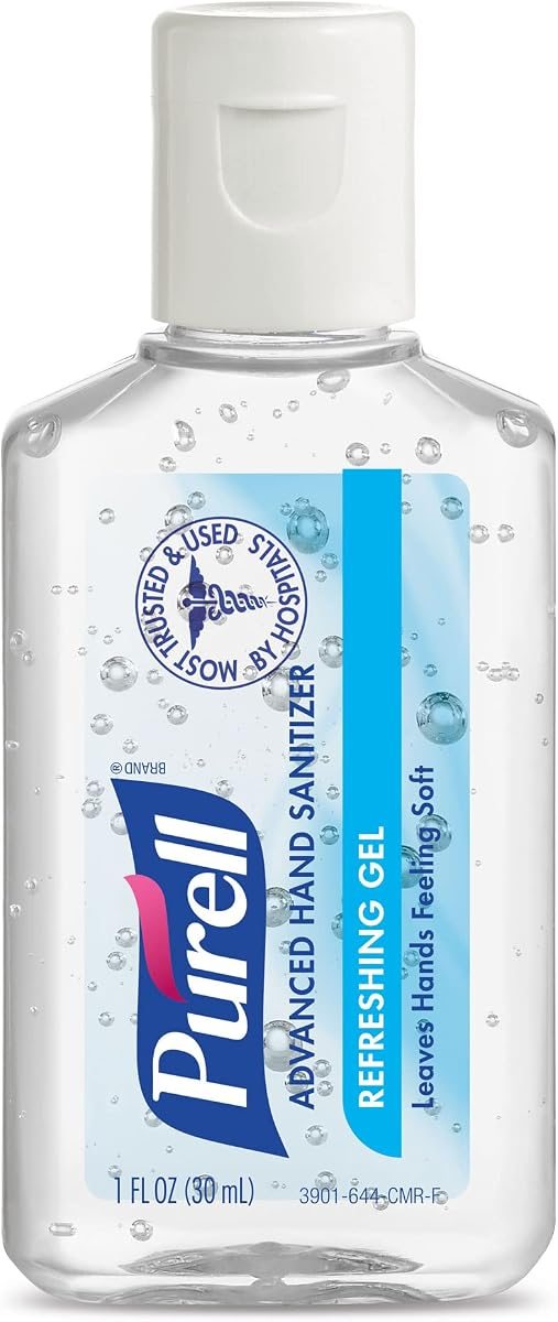 PURELL - PURELL Advanced Hand Sanitizer Soothing Gel, Fresh Scent, with Aloe and Vitamin E - 8 fl oz Pump Bottle (Pack of 4), view 3