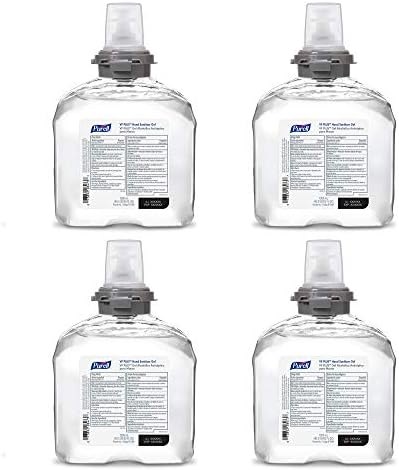 PURELL TFX VF PLUS Hand Sanitizer Gel Refill 4ct x1200mL